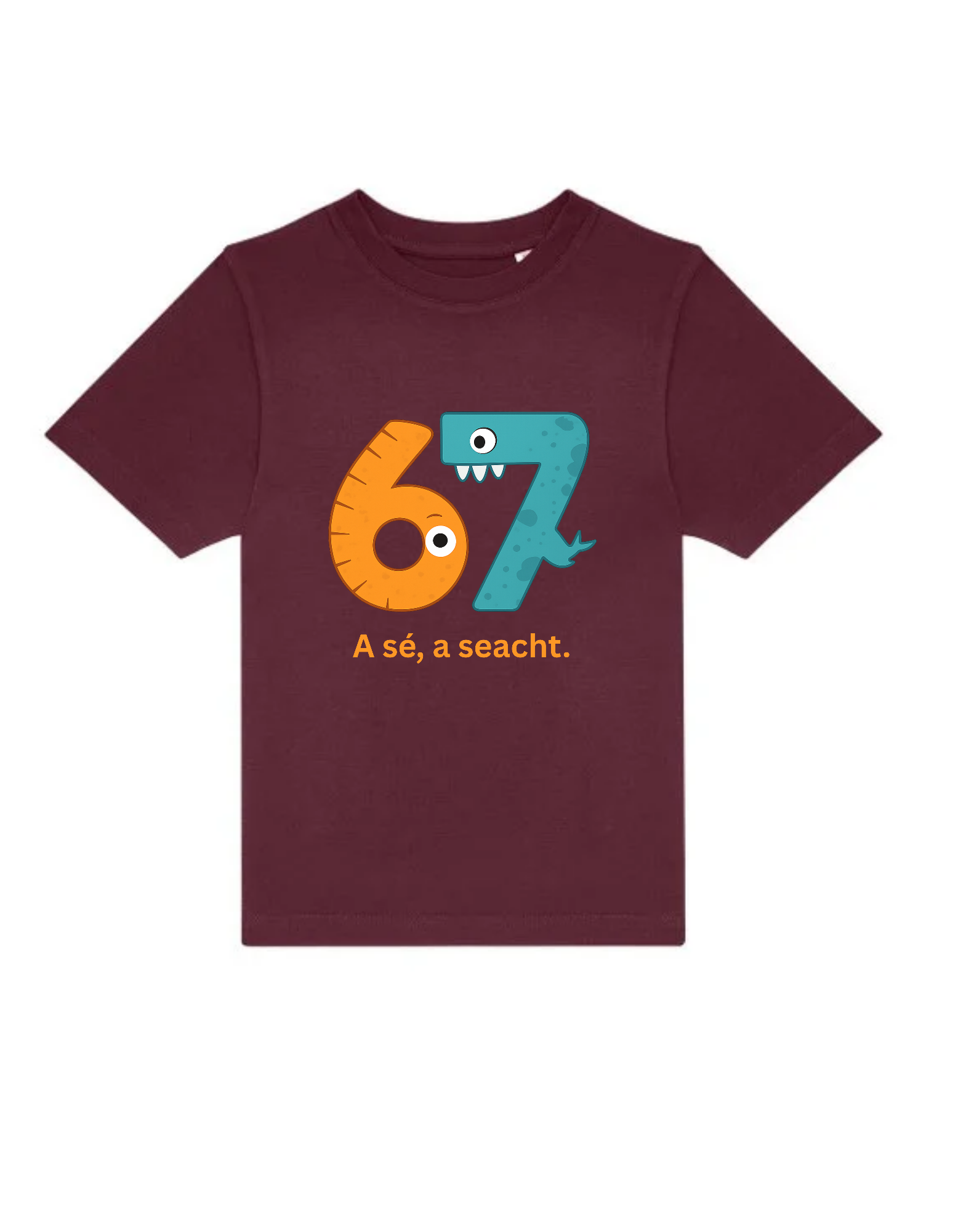 Gaeilge Sé Seacht 67 kids t-shirt