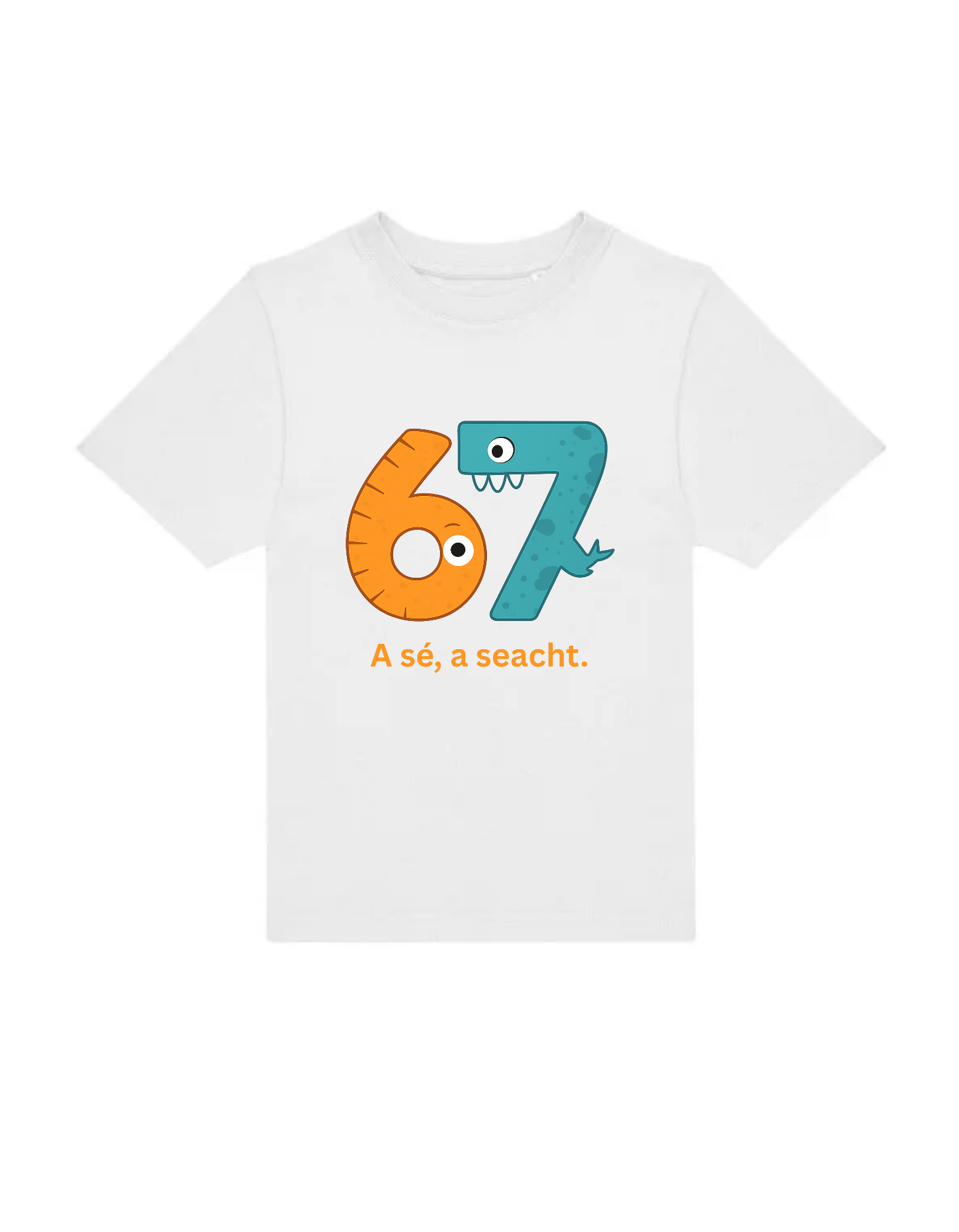 Gaeilge Sé Seacht 67 kids t-shirt