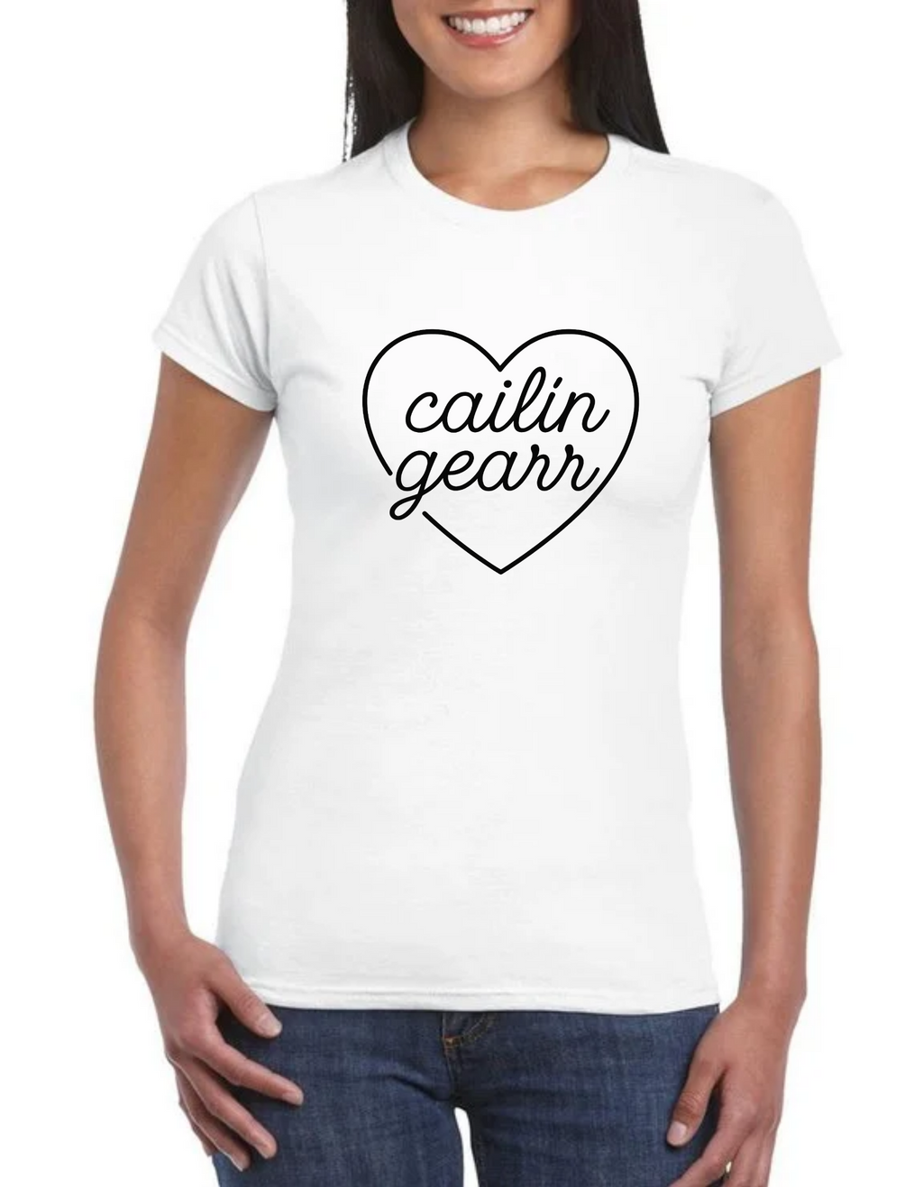 Cailín Gearr Gaeilge t-shirt