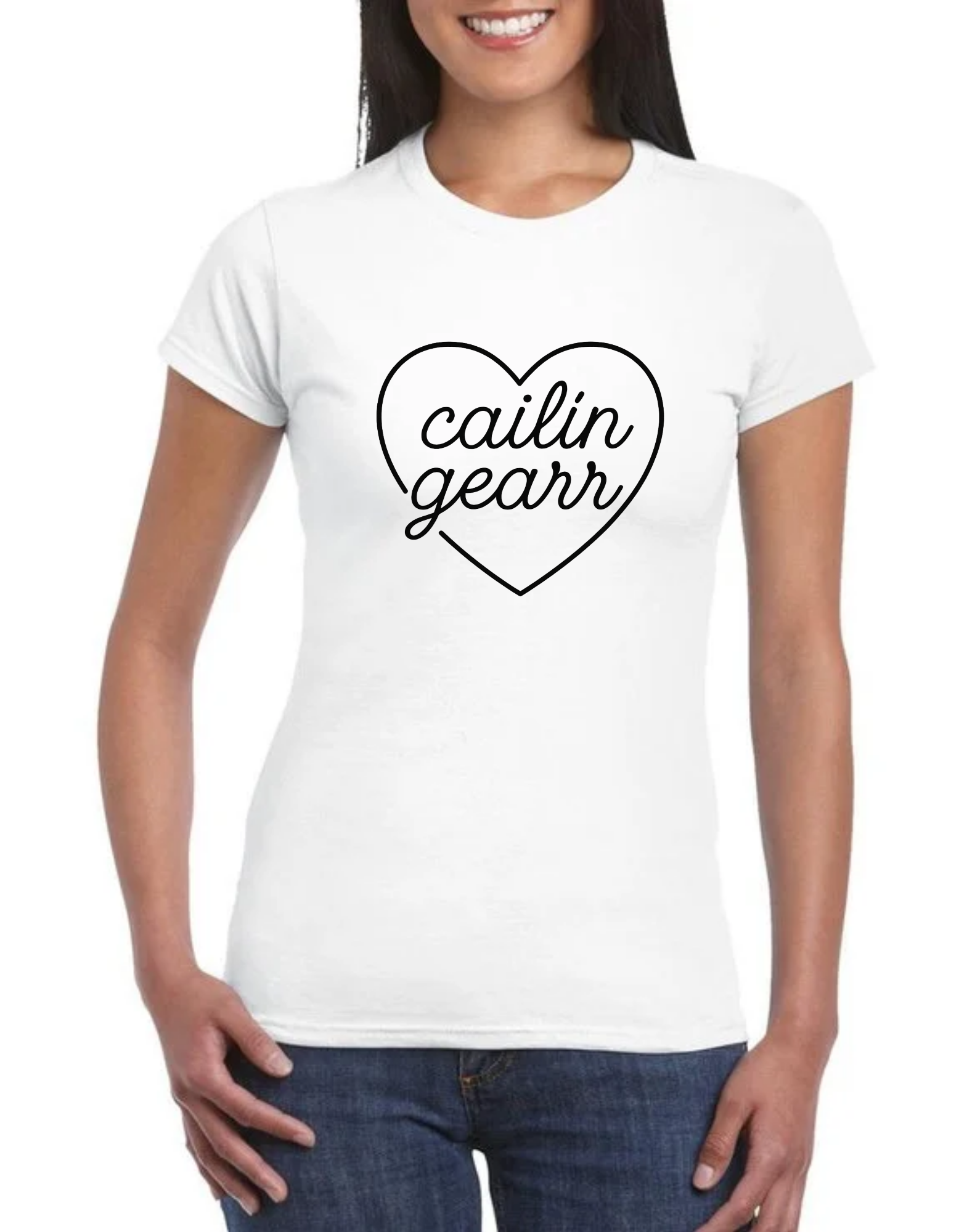 Cailín Gearr Gaeilge t-shirt