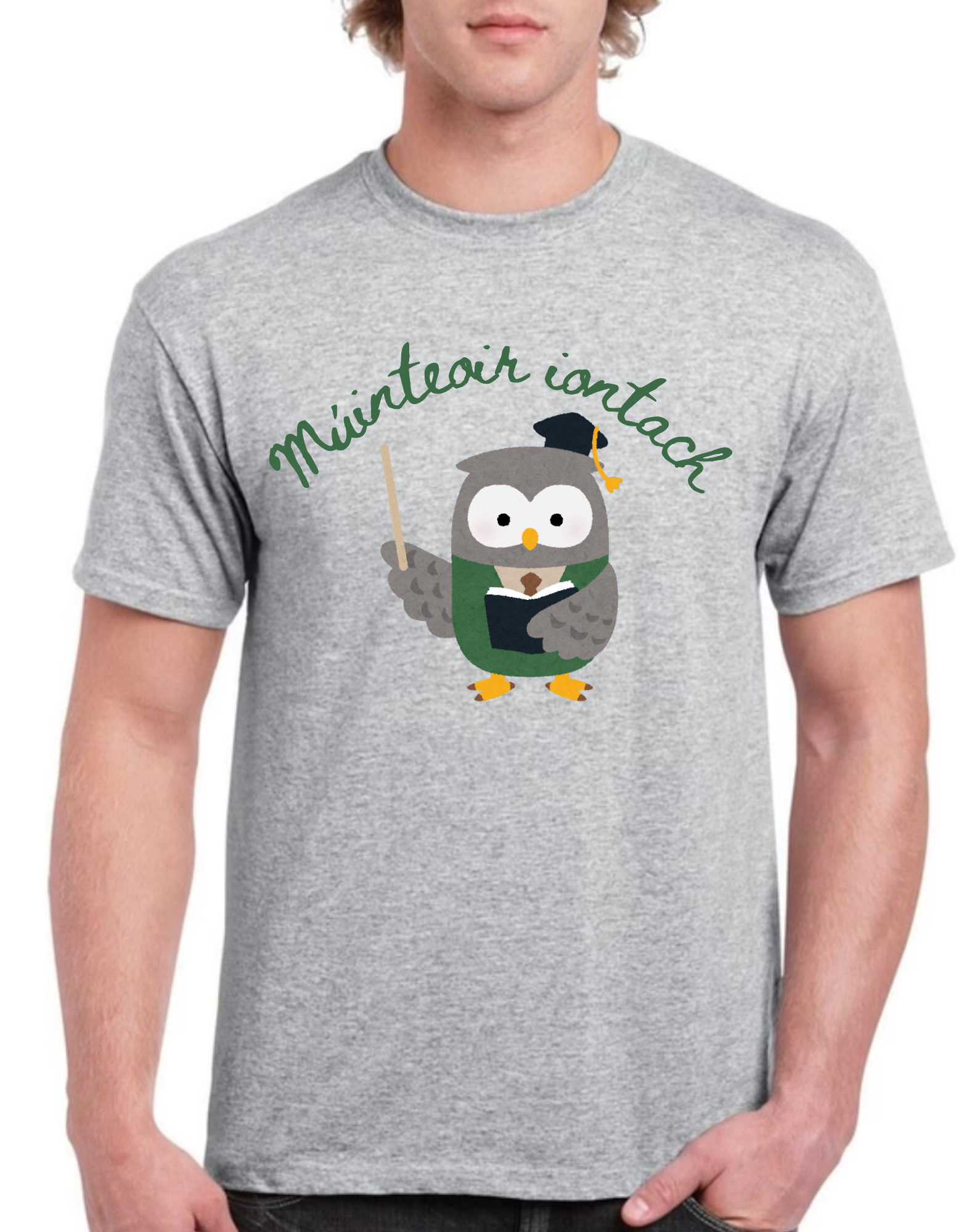 Múinteoir iontach Mens cotton t-shirt