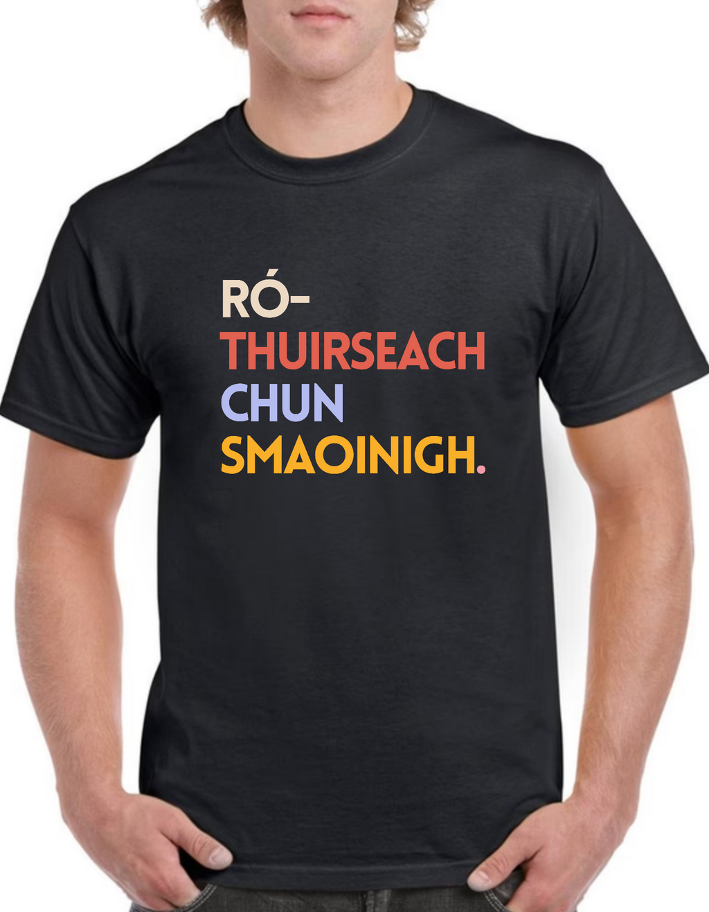 Ró thuirseach chun smaoinigh Gaeilge t-shirt
