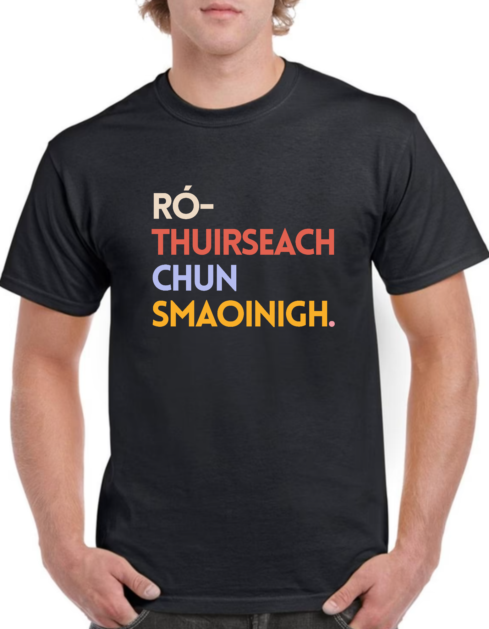 Ró thuirseach chun smaoinigh Gaeilge t-shirt
